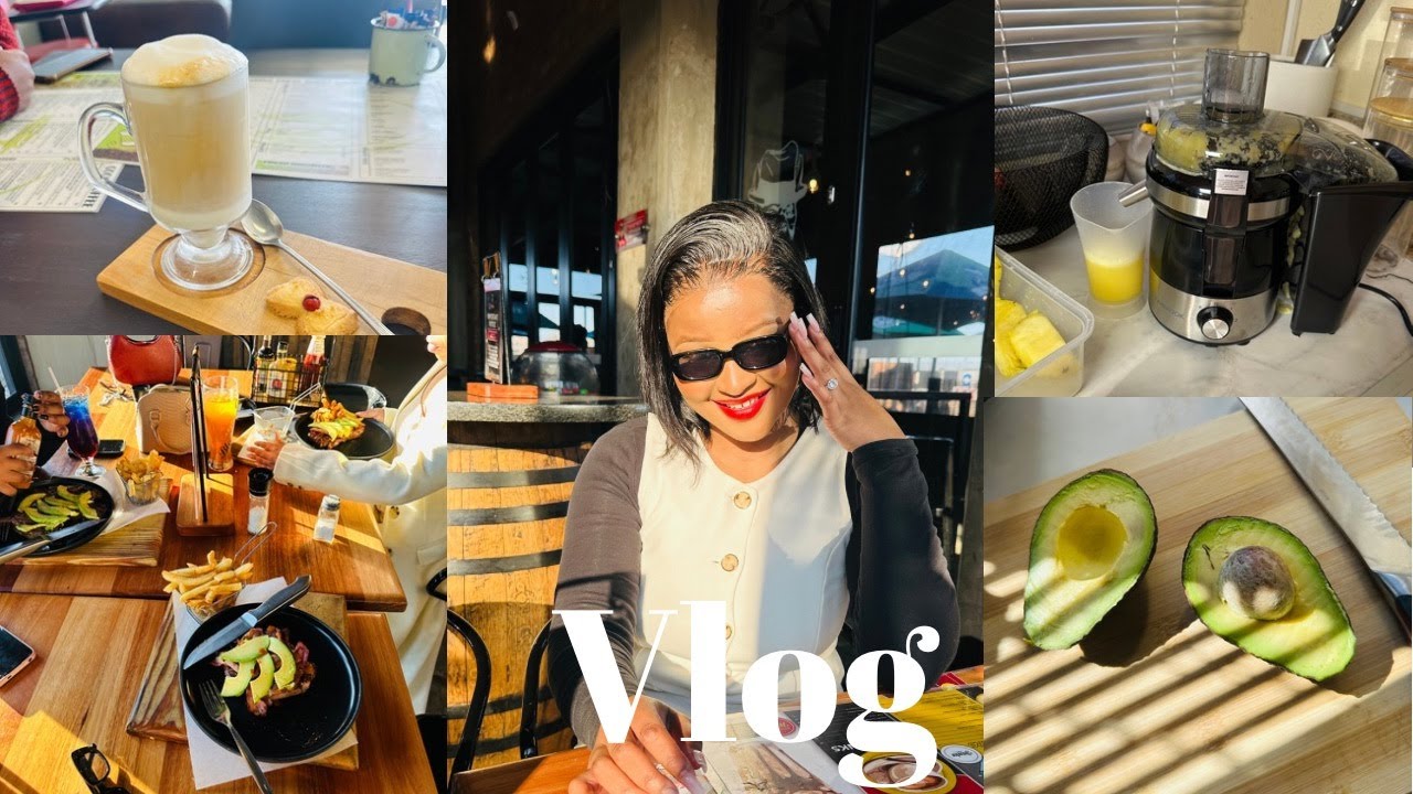 Vlog: Is this Juicer doing the work ?| Girls lunch Date | restaurant plug| Breakfast | Carpet reveal