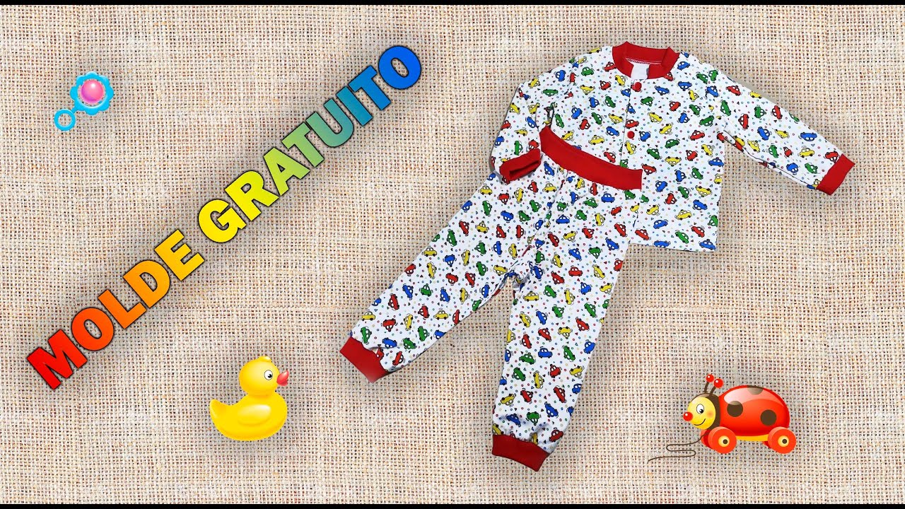 Pijama Unissex 3 a 24 meses -