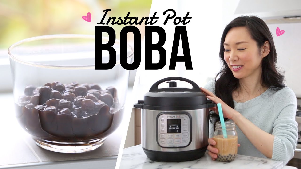 Instant Pot BOBA // How to cook Boba (Tapioca Pearls)