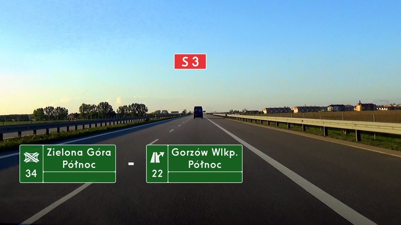 🇵🇱 S3: Zielona Góra Północ - Gorzów Wlkp. Północ (3,5x)