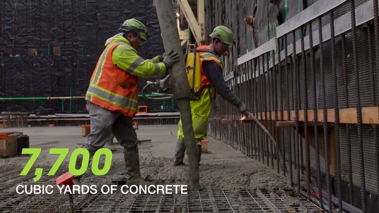Bellevue 600 Phase 2: Mat Pour