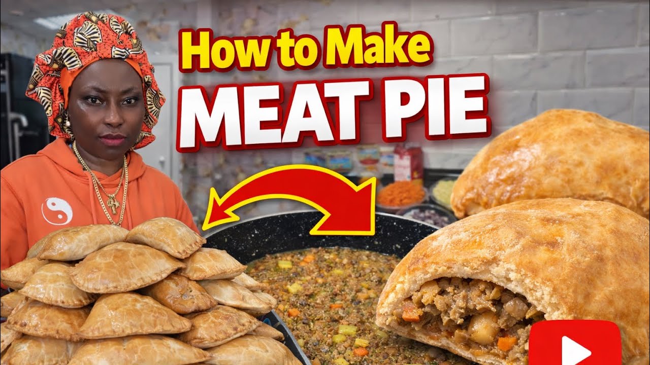 HOW TO MAKE NIGERIAN MEAT PIE | Easy Step-by-Step RecipeChef J.O’s kitchen