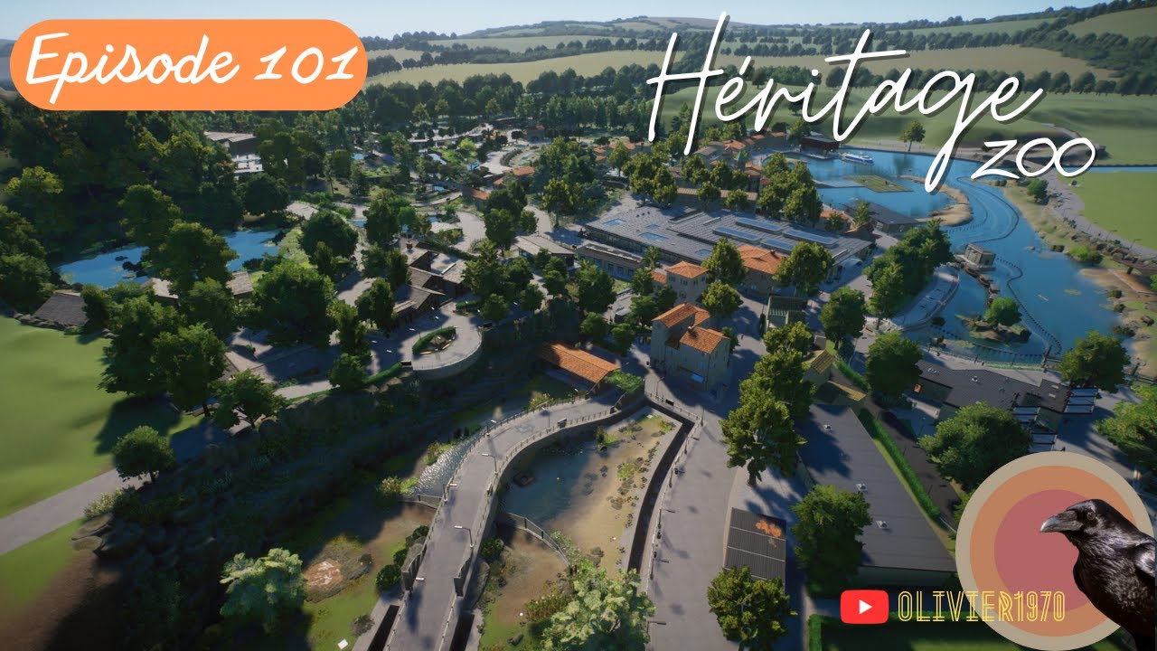Planet Zoo - (FR) - Speed build - Sandbox - Héritage Zoo - Episode 101 - Un an déjà! - A year ago!