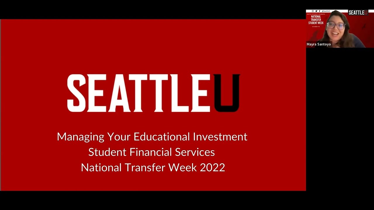 Transfer Financial Aid Session NTSW 2022