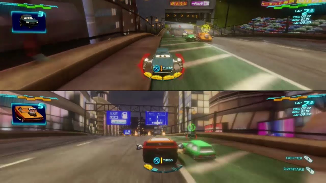 Cars 2 The Video Game | Tomber Vs Snot Rod - Mission: Hit the Road |
