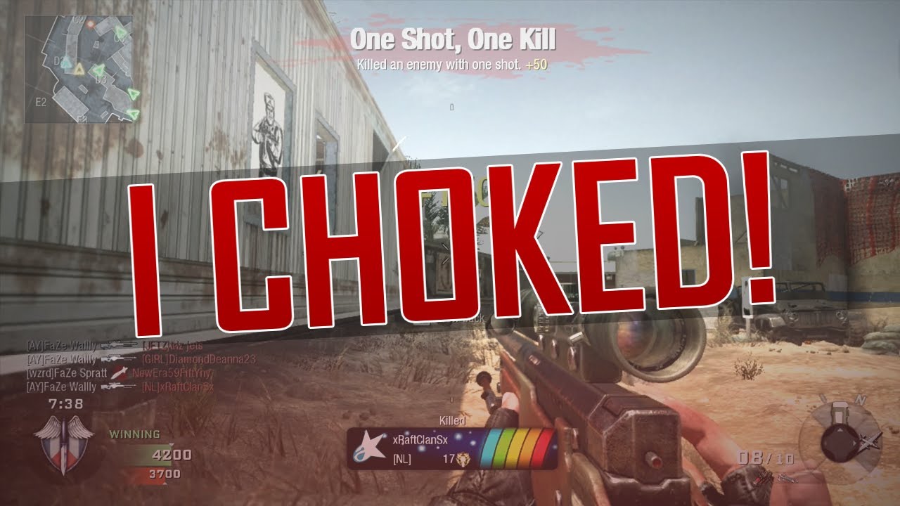 FaZe Wally: I CHOKED!! (BO1)