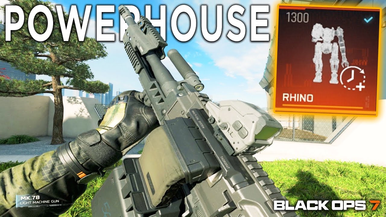 A New POWERHOUSE LMG and Rhino Scorestreak in Black Ops 7 Open Beta Gameplay