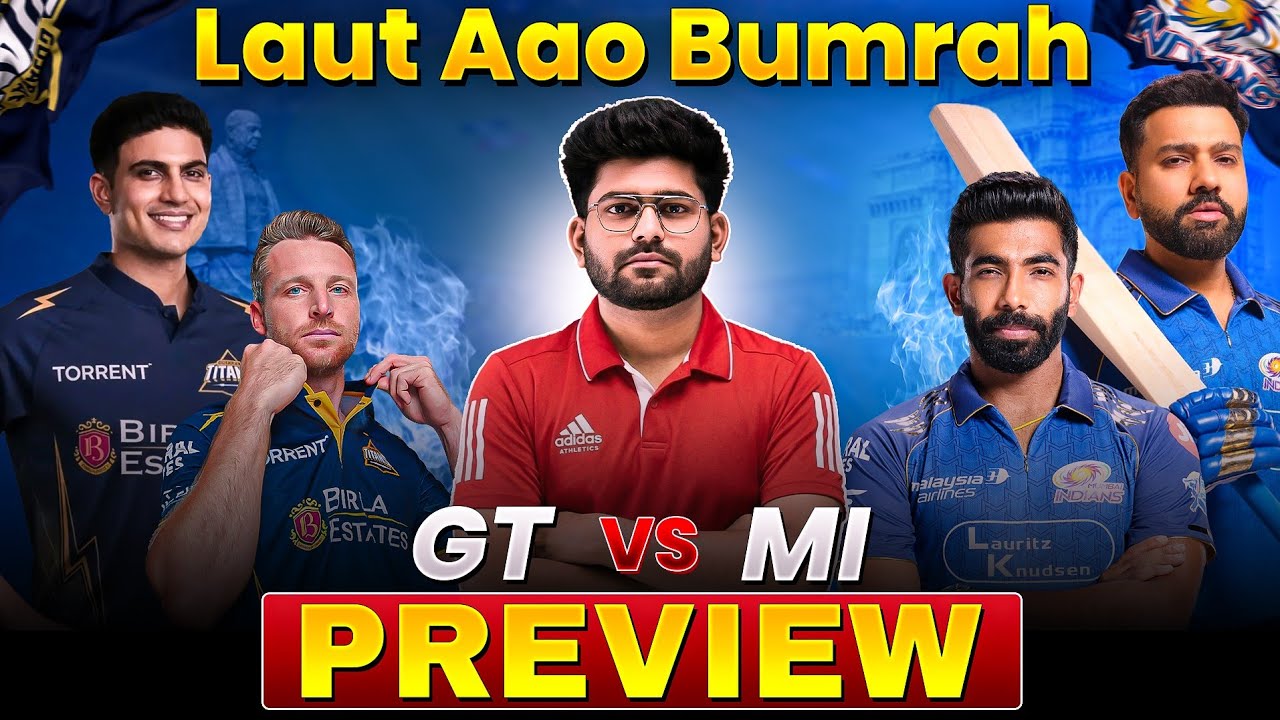 GT vs MI PREVIEW & ANALYSIS