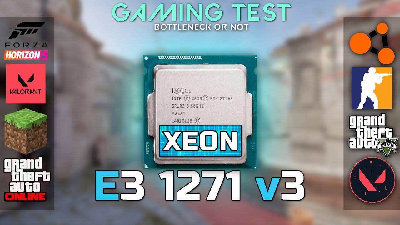 XEON E3 1271 v3 Gaming | Test Games on Low Settings Bottleneck or NOT ?