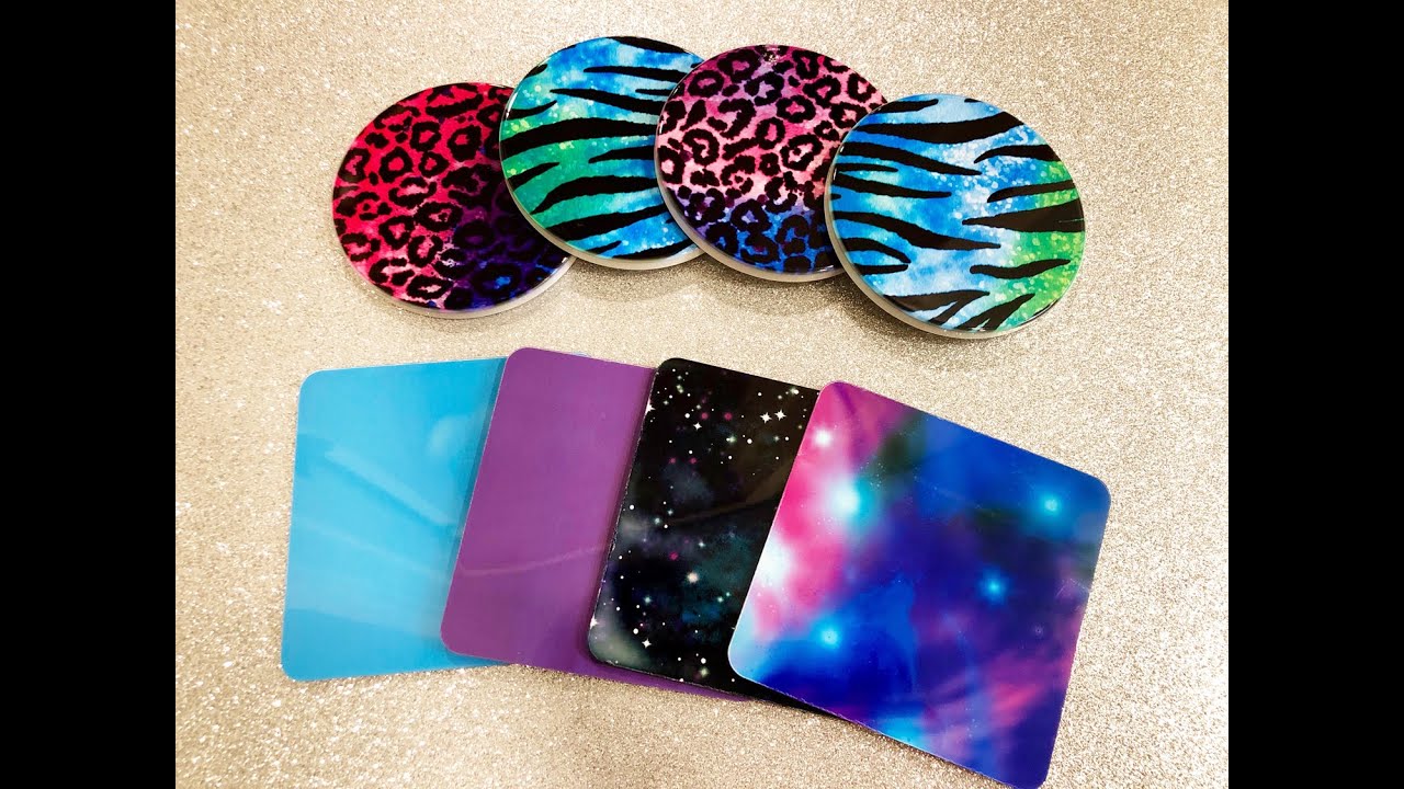 How To Design Coasters Using Cricut Infusible Ink