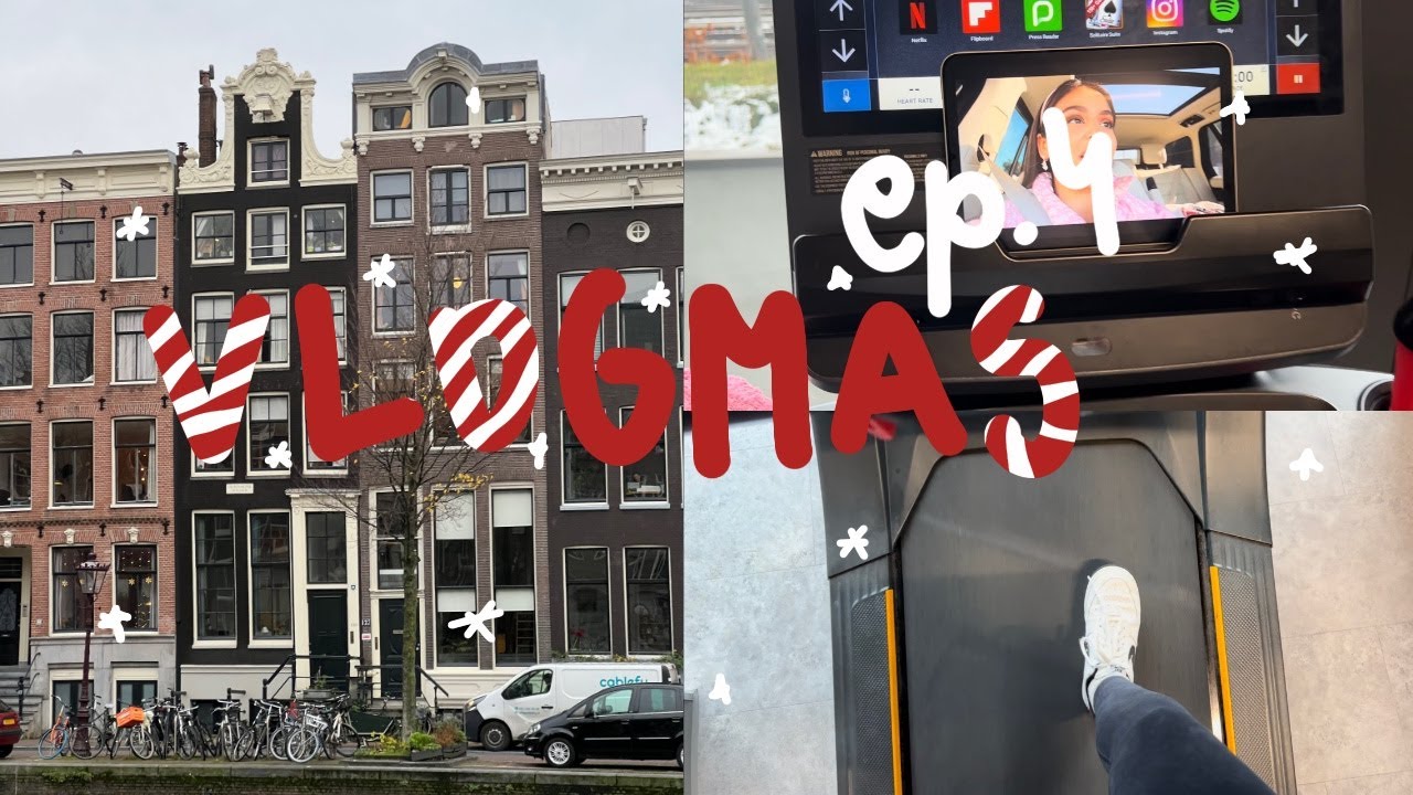 12 dni božiča / ep. 4 Amsterdam + fitnes in faks