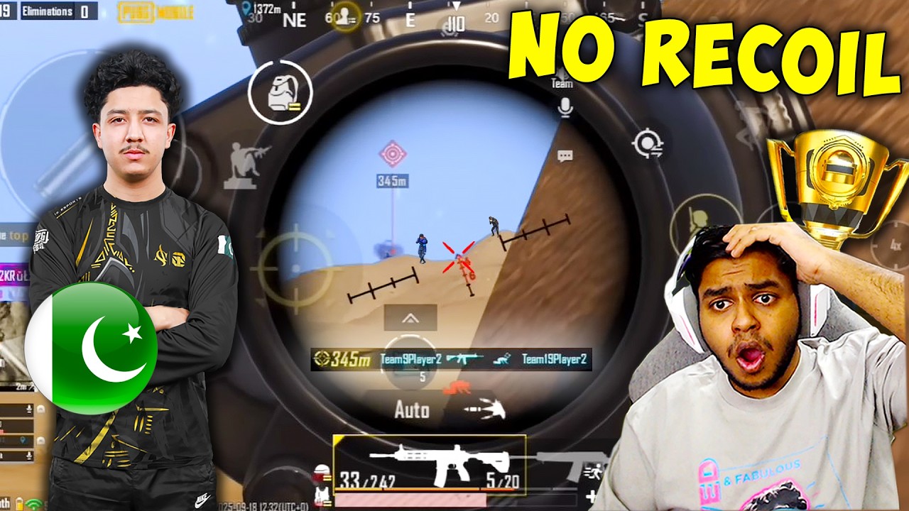 WORLD's HIGHEST 40 KD M416 + 4X PAKISTAN PLAYER?? NO RECOIL CRYPTO BEST Moments in PUBG Mobile