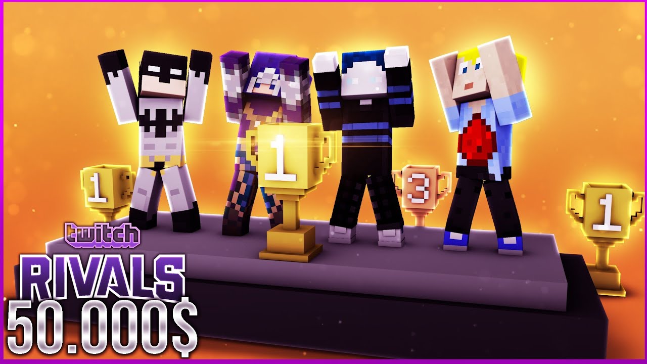 Wie wir SCHON WIEDER Minecraft Twitch Rivals GEWONNEN haben...