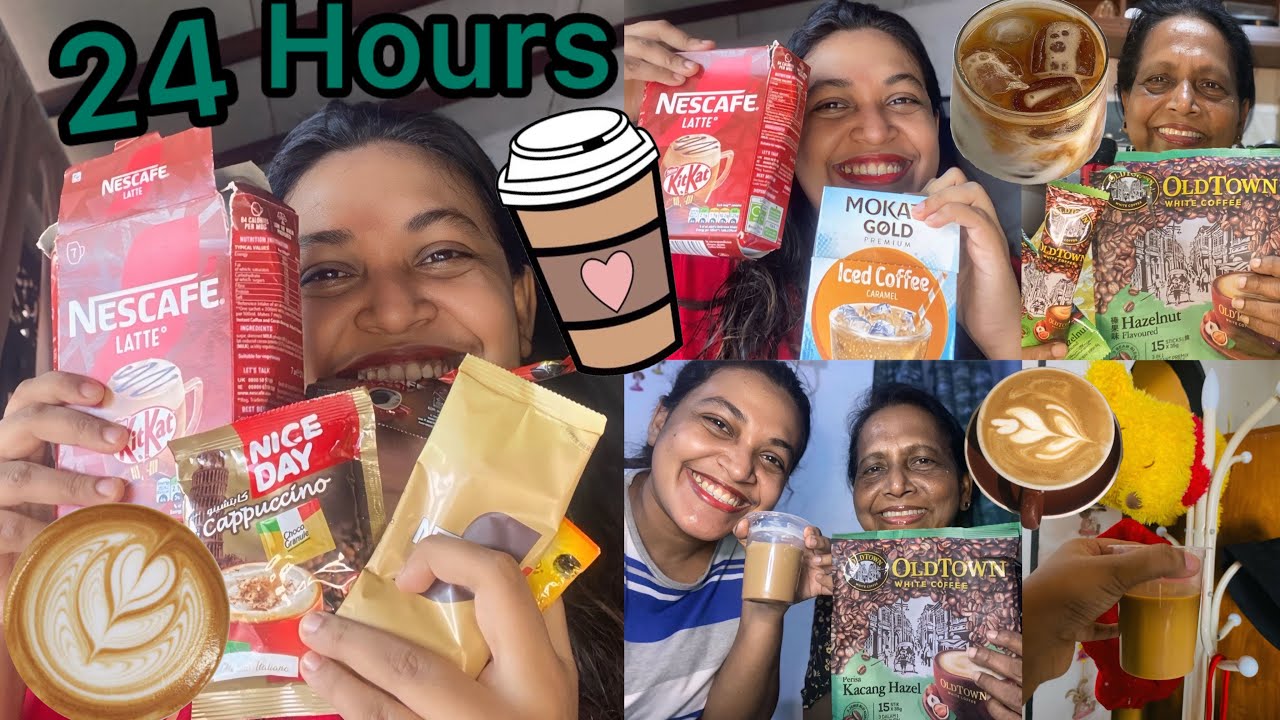 Drank ONLY Coffee for 24 Hours 😳 | පැය 24ක කෝපි Challenge එක 😬 | Surviving 24 Hours on Coffee Only