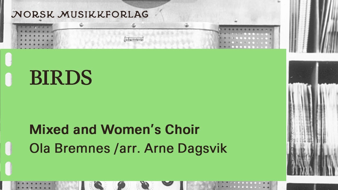 Birds for mixed and women's choir - Bremnes/Dagsvik