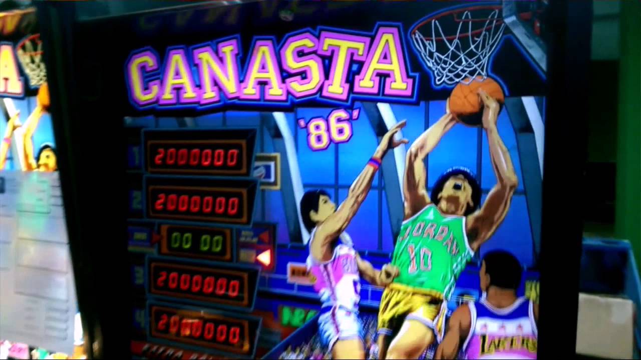 Canasta 86 restaurada por STR Pinball