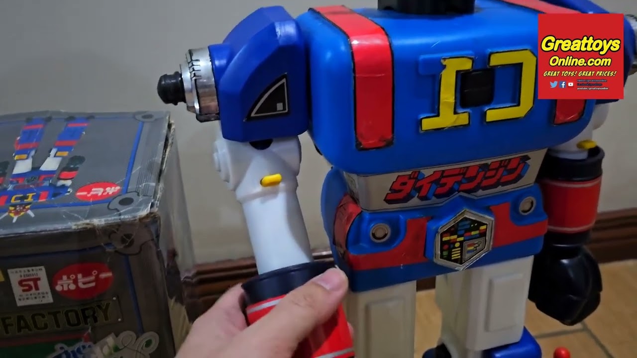 Unboxing of Popy Daidenzin Jumbo Machinder from Sentai Denjiman