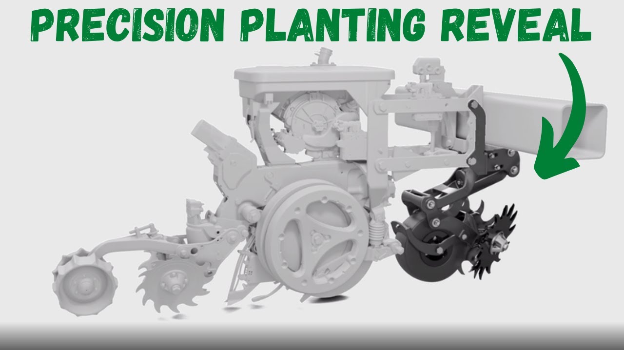 NEW 'Reveal' Frame-Mounted Row Cleaners by Precision Planting