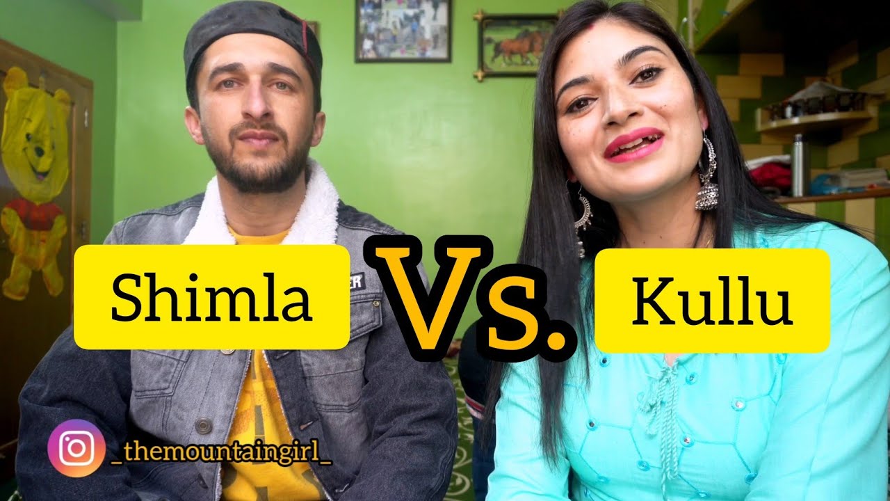 Pahadi Boli Challenge with Ankit 😂 | Kullu Vs. Shimla | The Mountain Girl