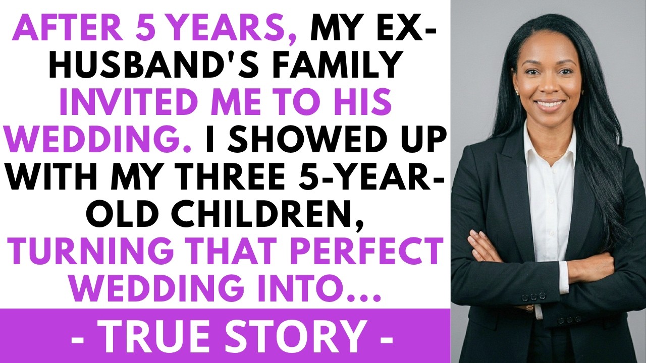 My Ex-Husband Invited Me To His Wedding To Mock Me&mdash;He Froze When He Saw My Children. | Soft Revenge