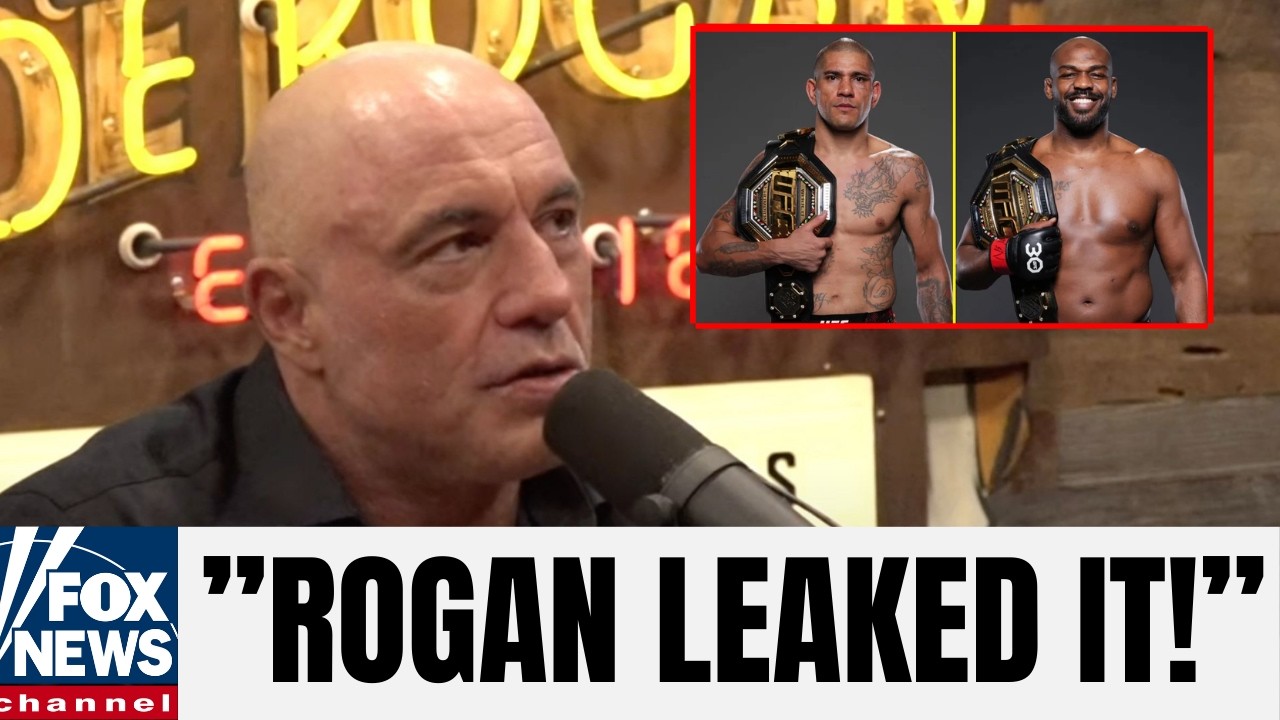 Joe Rogan Accidentally LEAKS Jon Jones vs Alex Pereira White House Fight?!