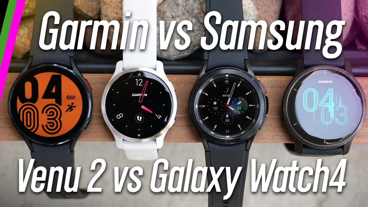 Garmin Venu 2 vs Samsung Galaxy Watch4 // Features & Accuracy Comparison
