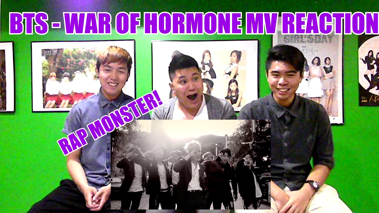 BTS(방탄소년단) - WAR OF HORMONE(호르몬 전쟁) MV REACTION (FUNNY FANBOYS)