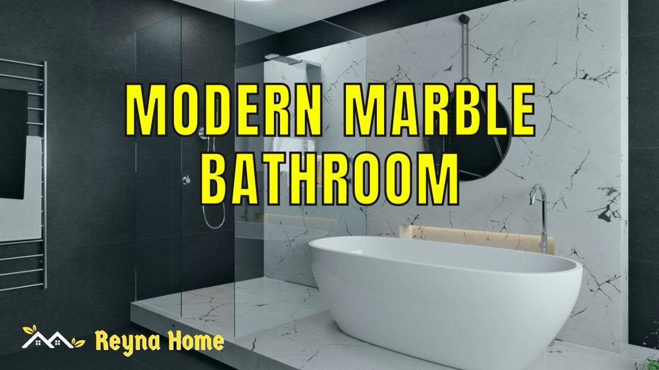 97 Modern Marble Bathroom Small Modern Bathroom With Tub