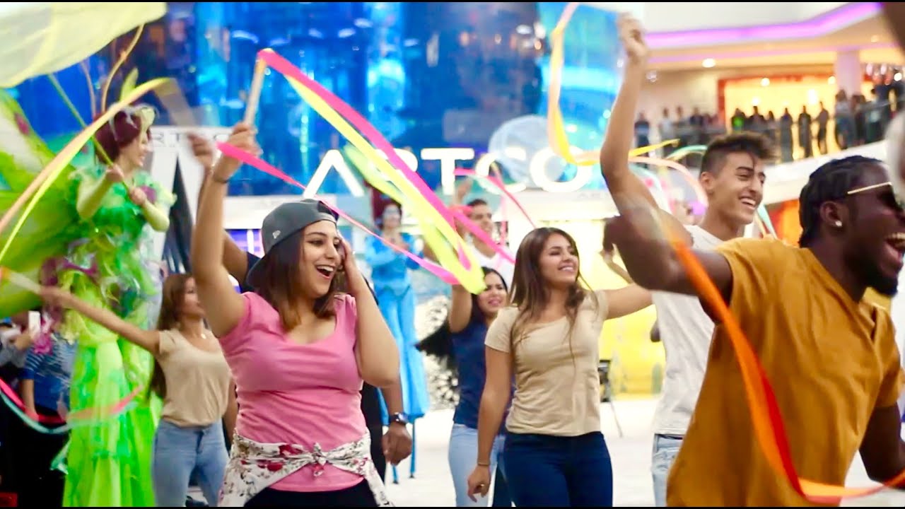 Flashmob Artco au Morocco Mall Casablanca