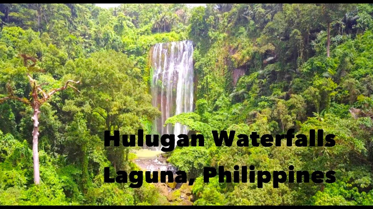 The most Beautiful Waterfalls near Manila: Hulugan Waterfalls in Laguna (Drone Footage)