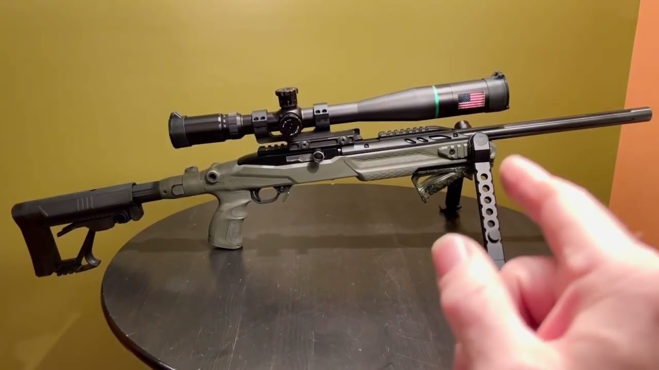 10/22 FAB Defense M4Pro Build W/ KSA 20”Free Float, Luth MBA-5 Buttstock & Scarab Bipod. 50 yrd Zero