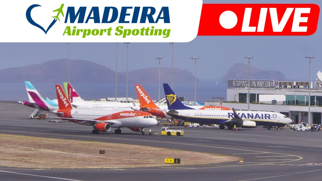 LIVE Action at Madeira Island Airport 22.01.2026