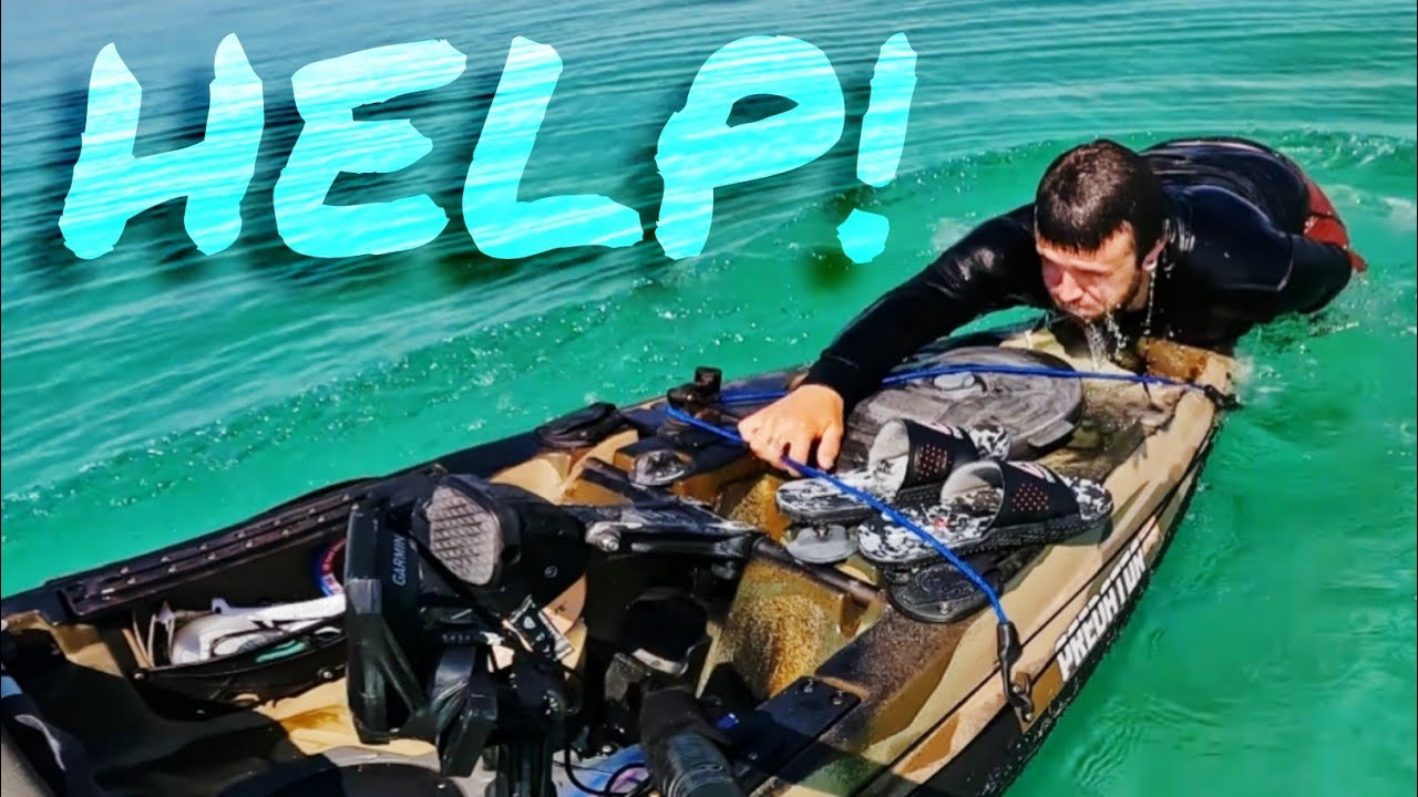 How To Climb Back Onto Kayak If You Fall Out In Deep Water *LIFE-SAVING ADVICE*