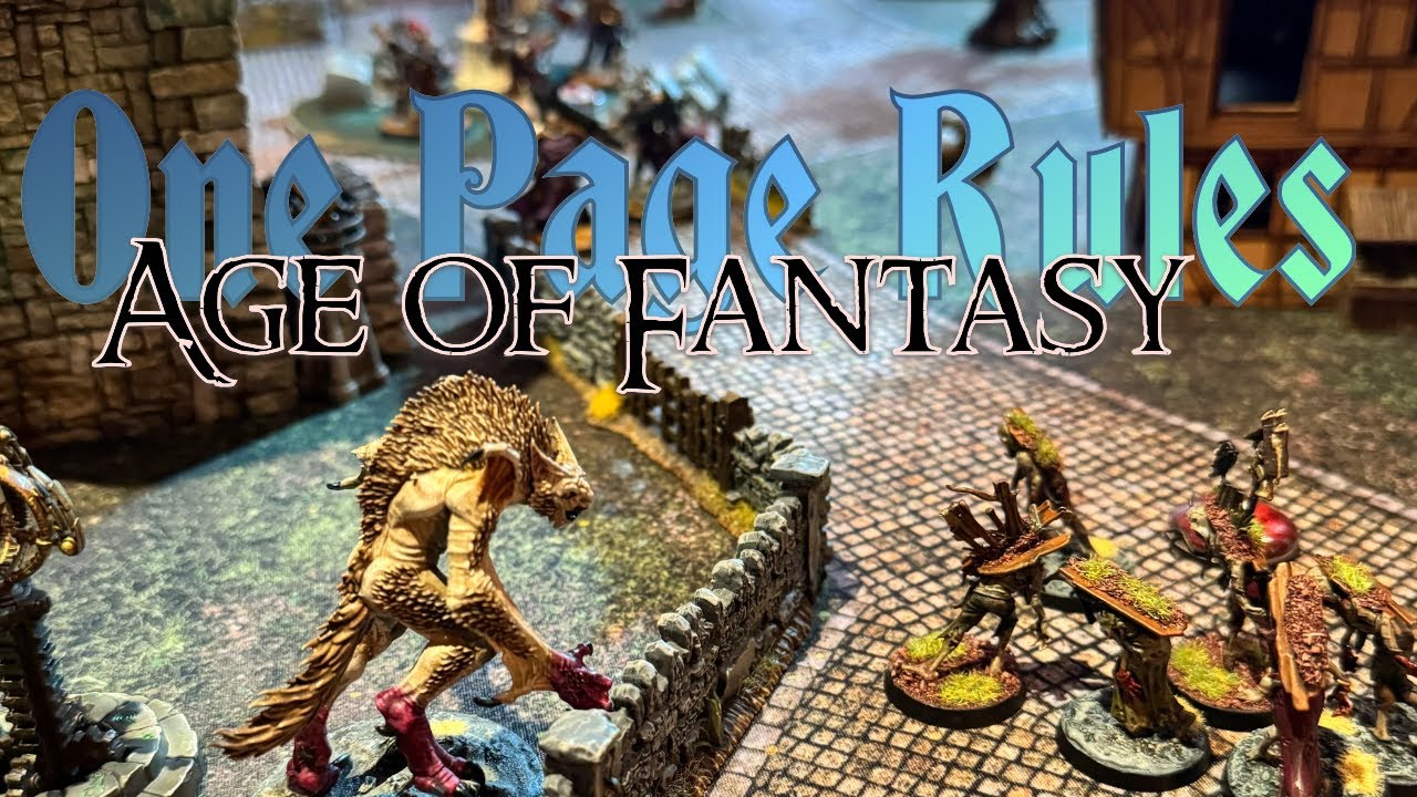 One Page Rules: Age Of Fantasy Gaming