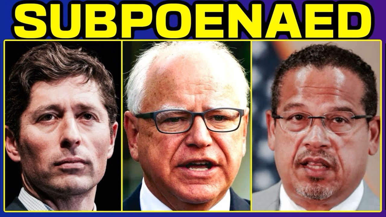 DOJ Drops the Hammer: Walz, Ellison, Frey Subpoenaed