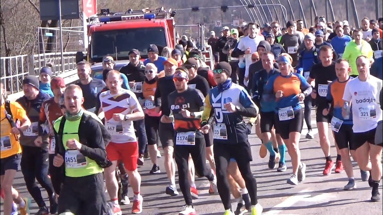 23. Półmaraton dookoła Jeziora Żywieckiego.🏃🚶🏃👍🌤️