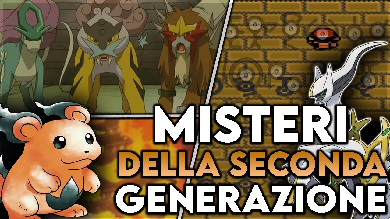 MISTERI DELLA SECONDA GENERAZIONE DEI GIOCHI POKÉMON!
