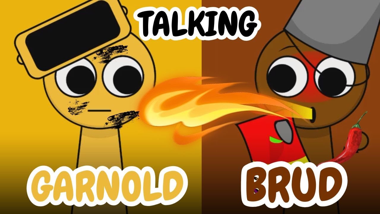 My Talking Tom Friends but with Garnold,Brud - Talking Sprunki