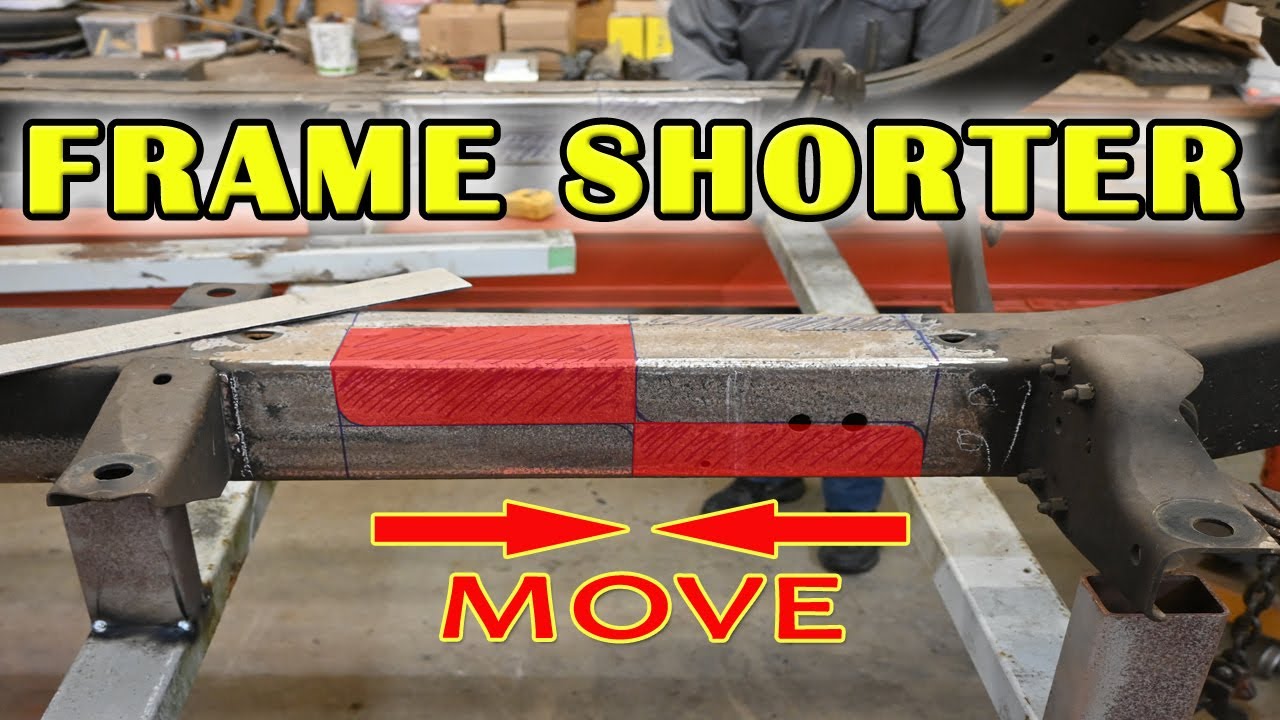 УКОРОТИТЕ раму автомобиля правильно | Chrysler Muscle Car 1956 года