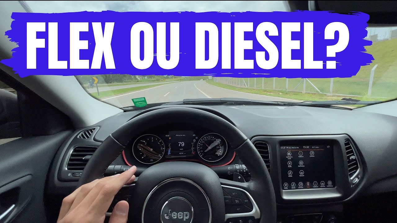 TEST DRIVE JEEP COMPASS TRAILHAWK 2.0 TURBO DIESEL 2020! COMPARATIVO COM O MOTOR 2.0 FLEX!
