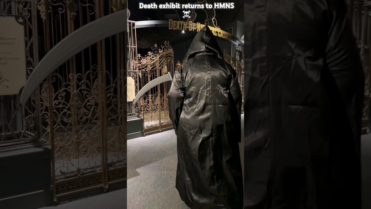 "Death by Natural Causes" exhibit returns to the Houston Museum of Natural Science ☠️♥️