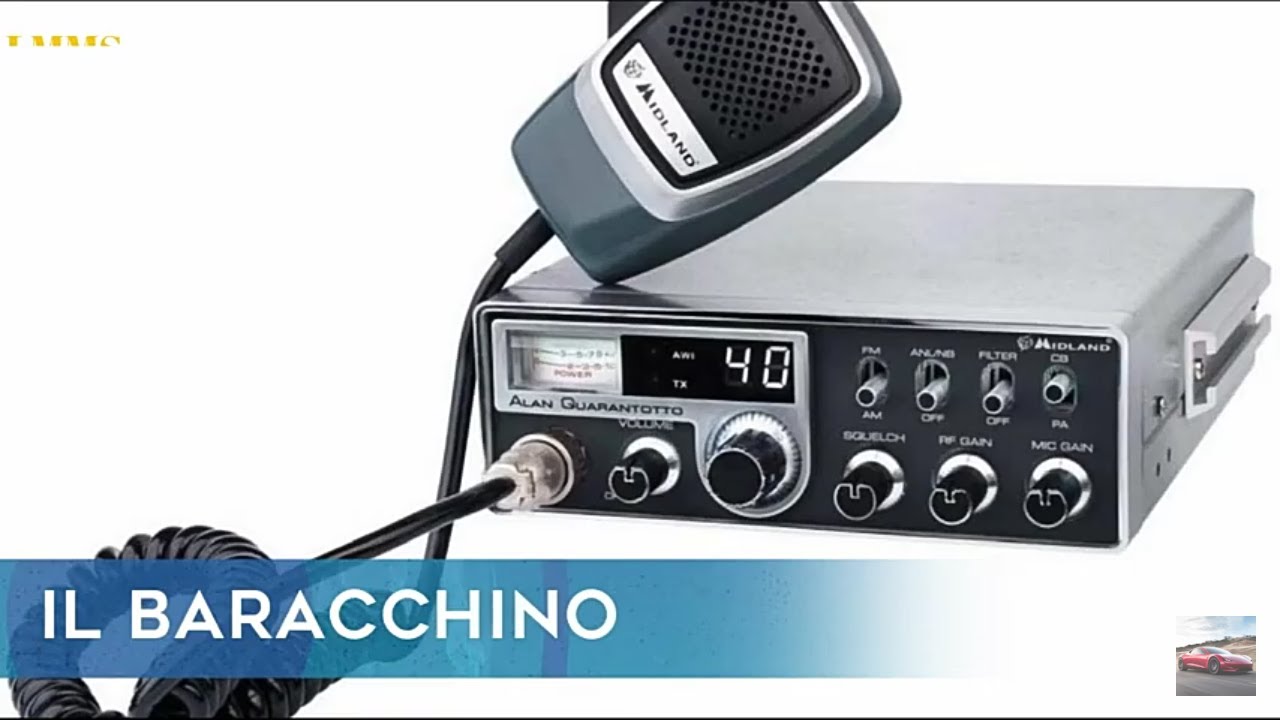 CHE COS'É IL BARACCHINO CB: la storia della Banda Cittadina dei 27mhz (CREDIT: @Radio Pirata)