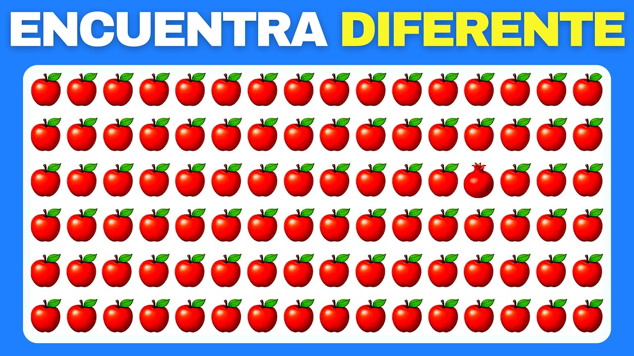 ¿Cuál Es El Diferente? Verduras Al Límite | Reto Sabio🍏🍓