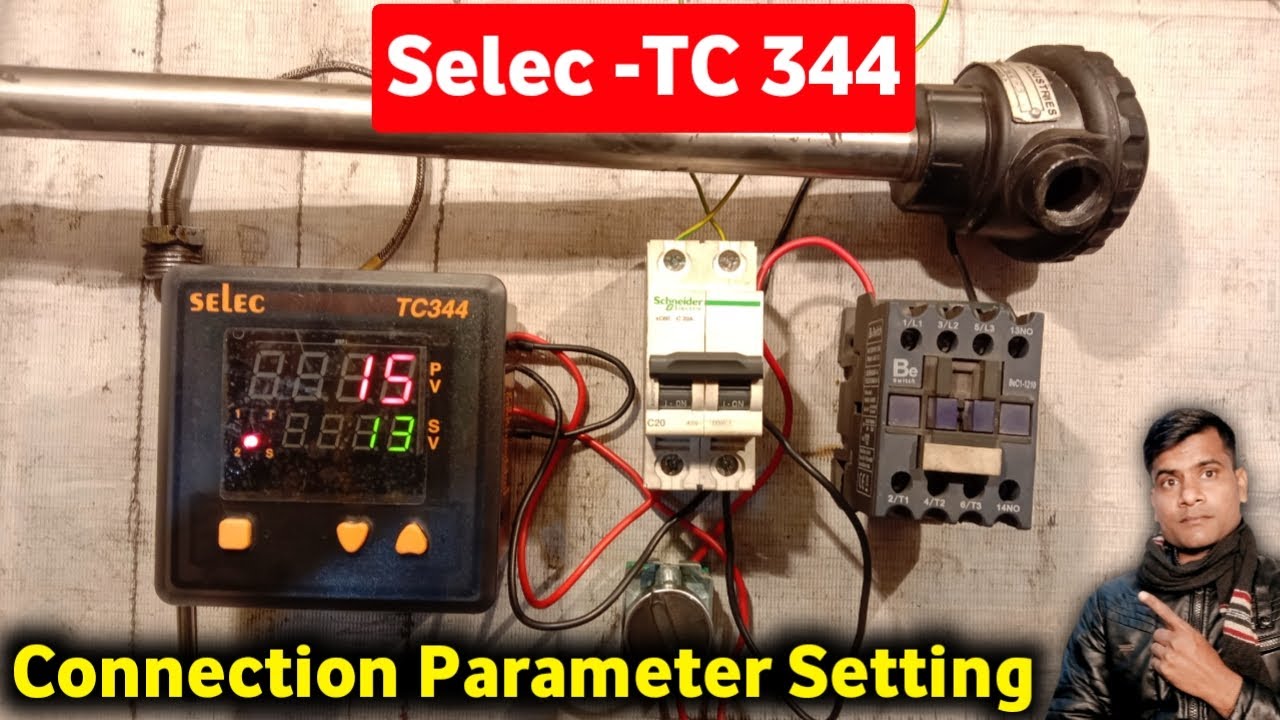 tc344 temperature controller wiring | selec temperature controller setting tc303 | imtiyaz