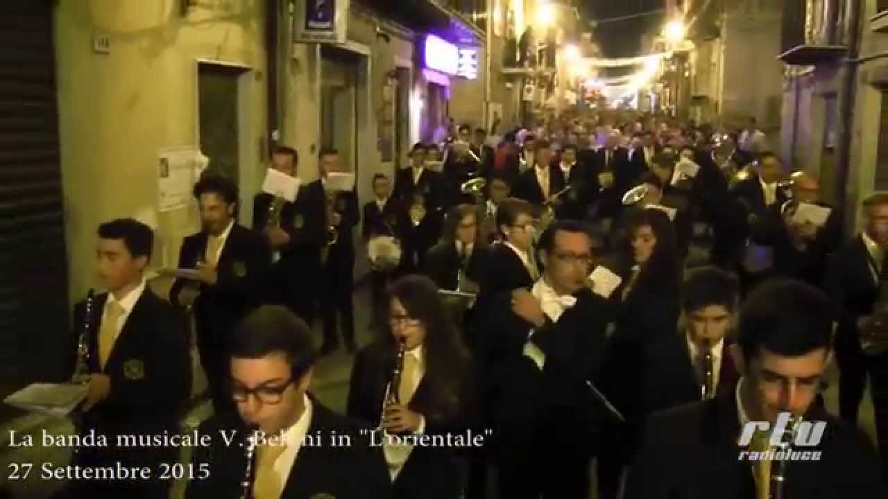 Banda musicale V Bellini in L Orientale