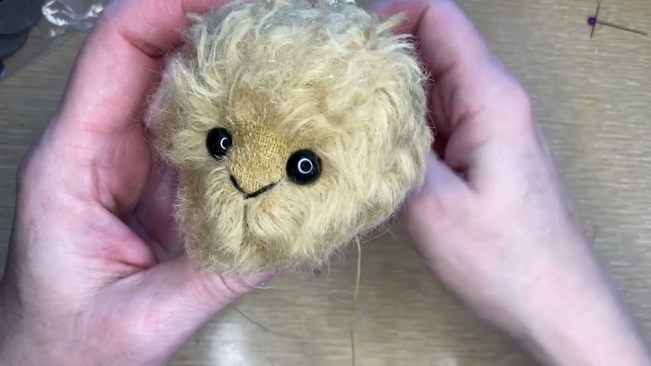 Inserting Glass Teddy Bear & Stuffed Animal Eyes Part 3 of 3