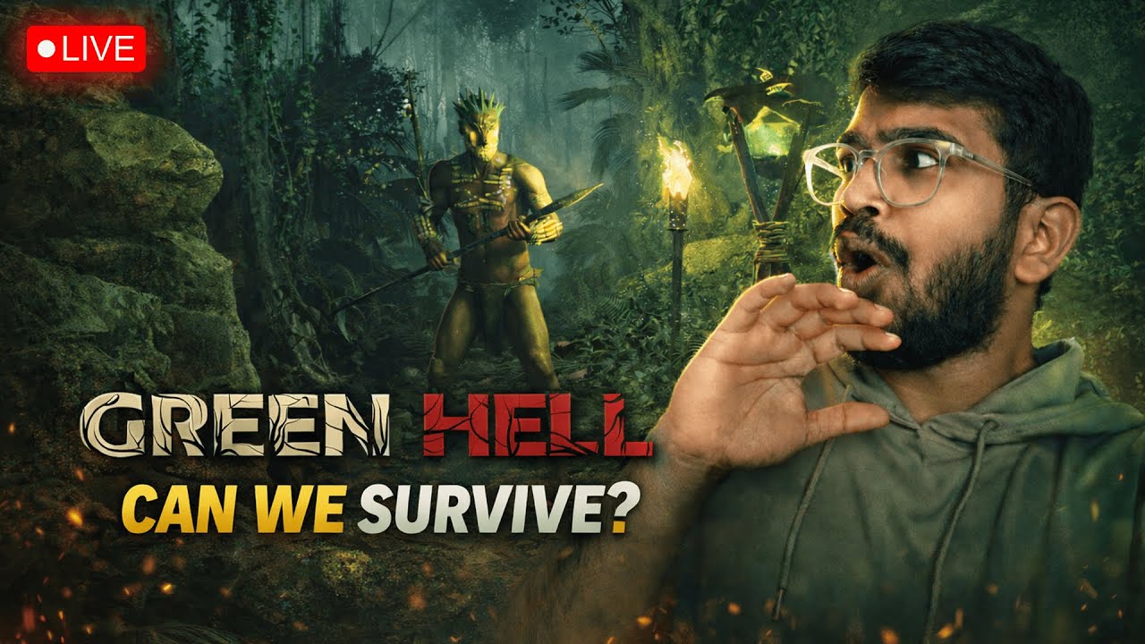 🔴LIVE | LET'S SURVIVE TOGETHER | GREEN HELL #5