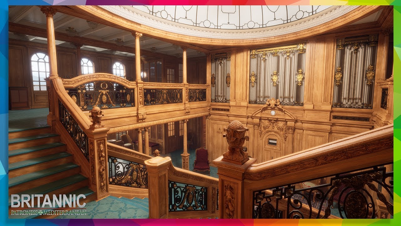 Full Tour Of The RMS Britannic - Britannic: Patroness of the Mediterranean