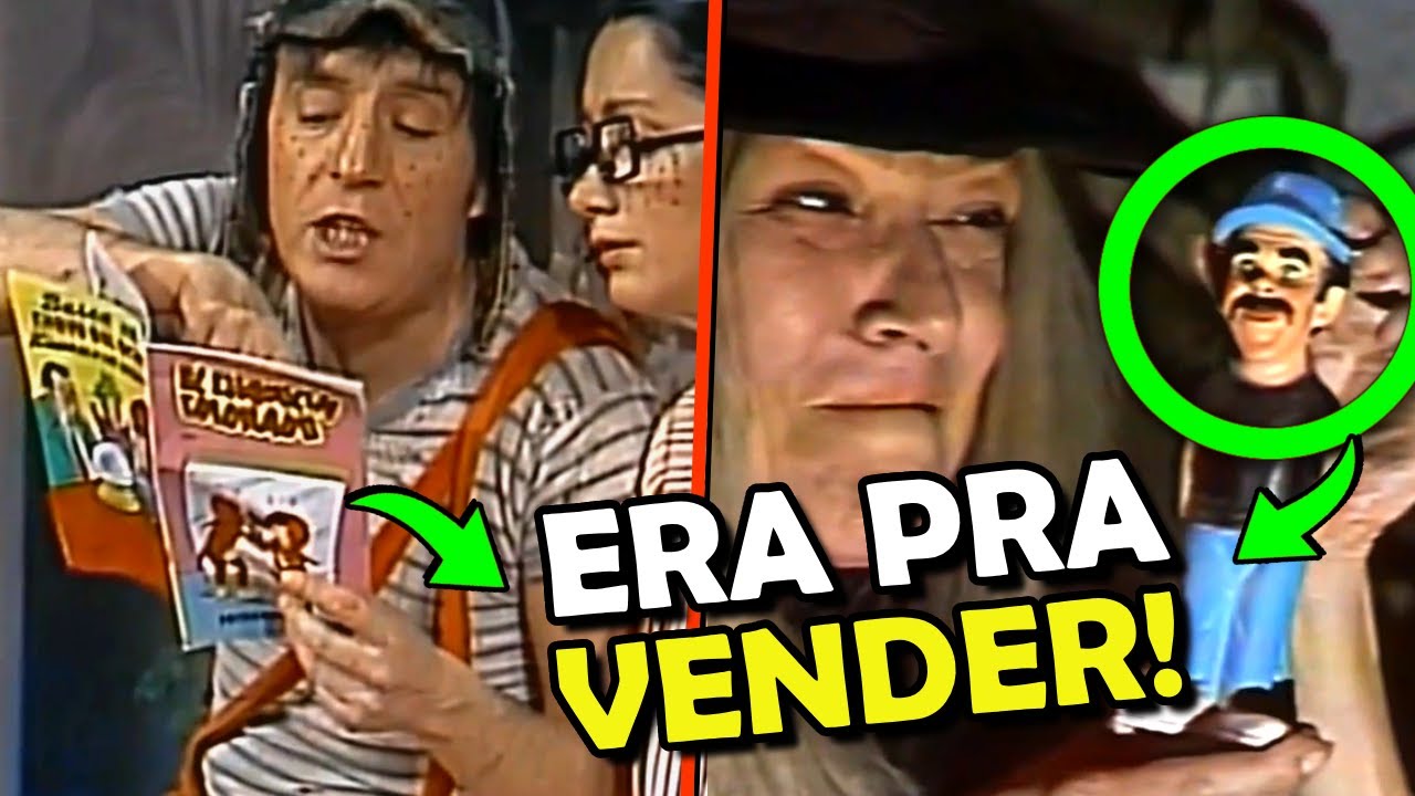 Eu DUVIDO que você tenha reparado nas PROPAGANDAS em CHAVES...