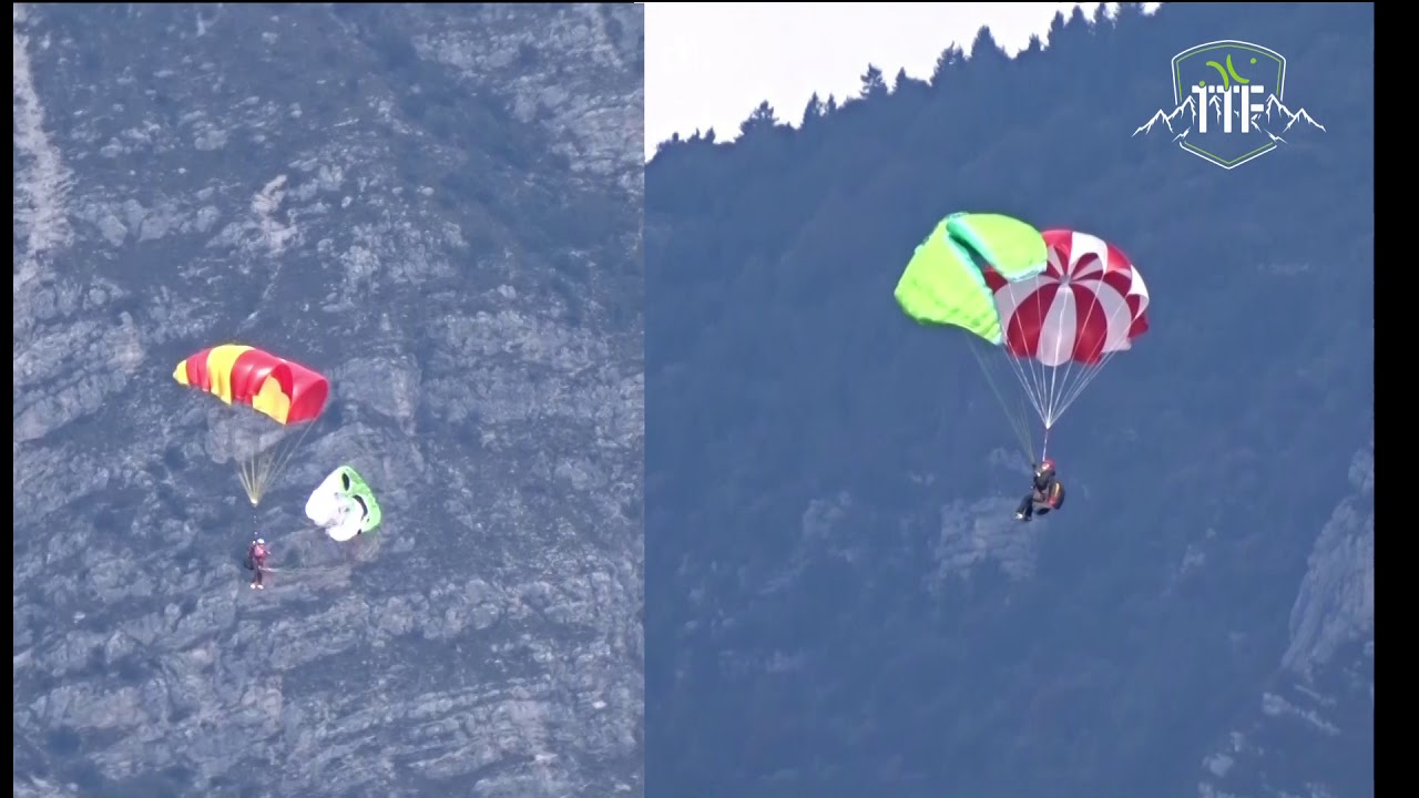 Notschirm Vergleich Rundkappe / Steuerbare Rettung